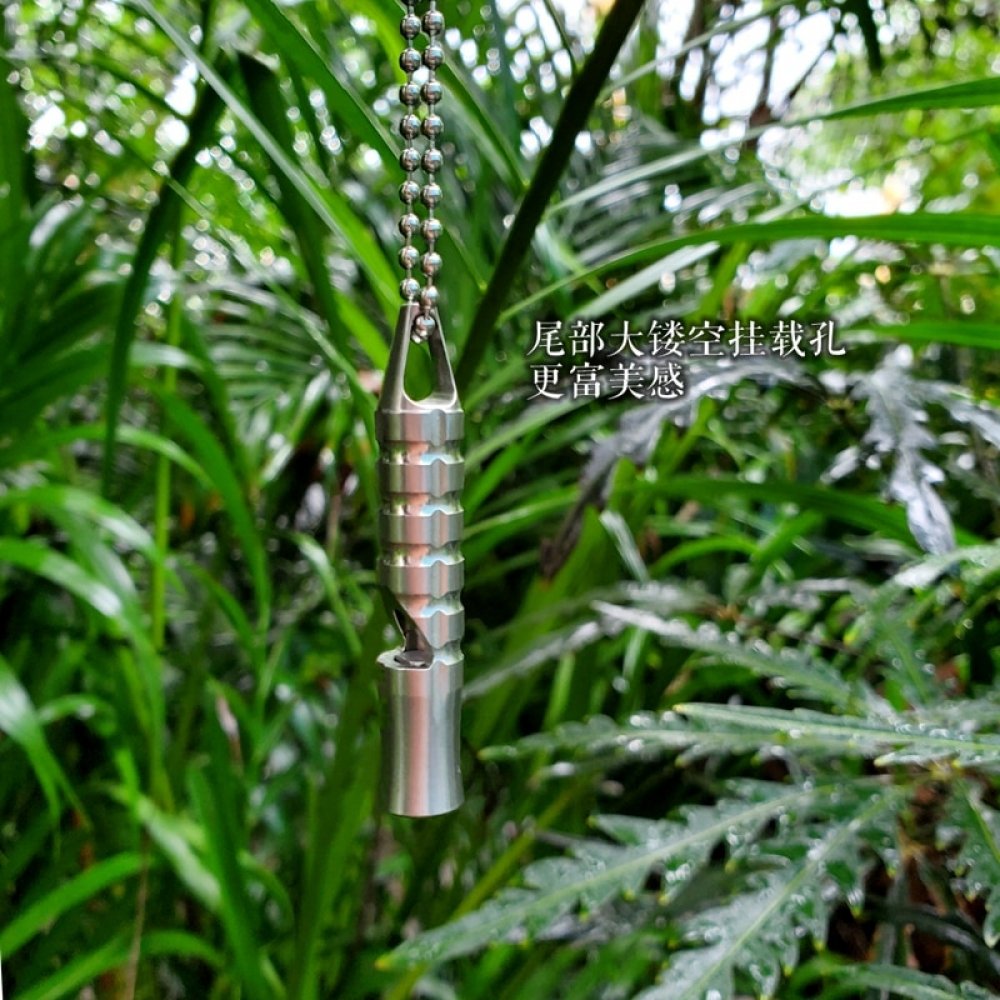 EDC Outdoor Camping TC4 Titanium Alloy Tritium Gas Tubes Survival Whistle High Frequency Sonic Boom Whistle EDC Survival Tools megmoon.com/edc-outdoor-ca…
#fashion|#tech|#home|#lifestyle