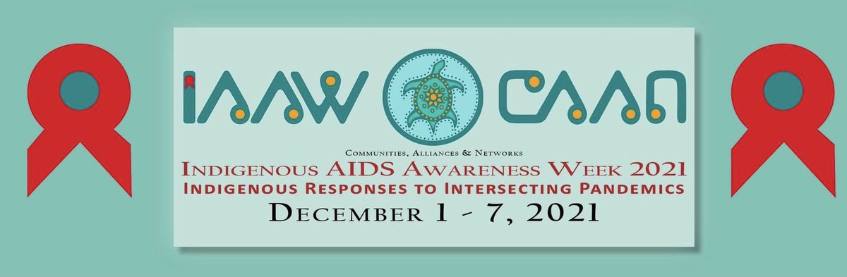 Tomorrow is #WorldAIDSDay/Indigenous AIDS Awareness Day opening Indigenous AIDS Awareness Week. CAAN has followed spiritual protocol and pipes will be lifted at sunrise for #WAD #WAD2021 #IAAW #IAAW2021 #AIDS #IPHAs we call to join us in thought at this time. All my relations.