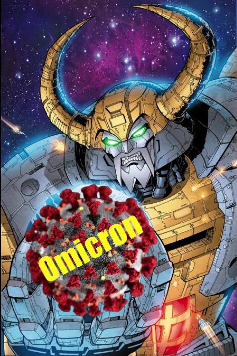 DJSHIBASCREAM's tweet photo. Will Unicron show up to eat Omicron? https://t.co/s169QSgkmE