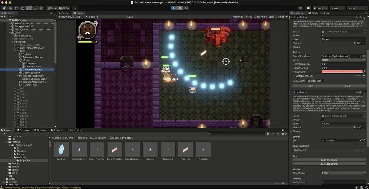 Prototyping the Ape Boss fight in <a href="/unitygames/">Unity for Games</a>. This is what #SocialGameFi looks like. Play with your friends to defeat legendary bosses and earn APY. 🦍 🦧 

#ApesTogetherStrong #blockchaingaming #unity