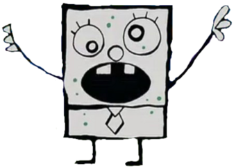DeathBattleBot's tweet photo. DEATH BATTLE! Doodlebob VS Scatman John https://t.co/9ha05ETHwg