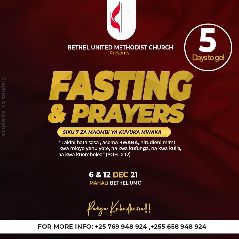 JeremiahMachum's tweet photo. #BethelUnitedMethodistChurch
Inapenda kukukaribisha Katika Maombi ya siku Saba na kuvuka Mwaka na Bwana. Tutakuwa na Majitaji ya Kuombea. Tumebakiwa na siku Tano. Karibu sanaaa https://t.co/S0IJvXIVX8