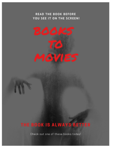 NPGrizzlyLib's tweet photo. The book is always better! Find this display in the library to browse books from all genres that have been made into movies. #ReadItFirst #Bookstomovies https://t.co/7WKUKMETid
