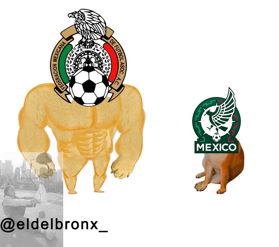 Los MEMES se burlan del nuevo escudo de la Selección Mexicana rumbo a Qatar  | La Silla Rota
