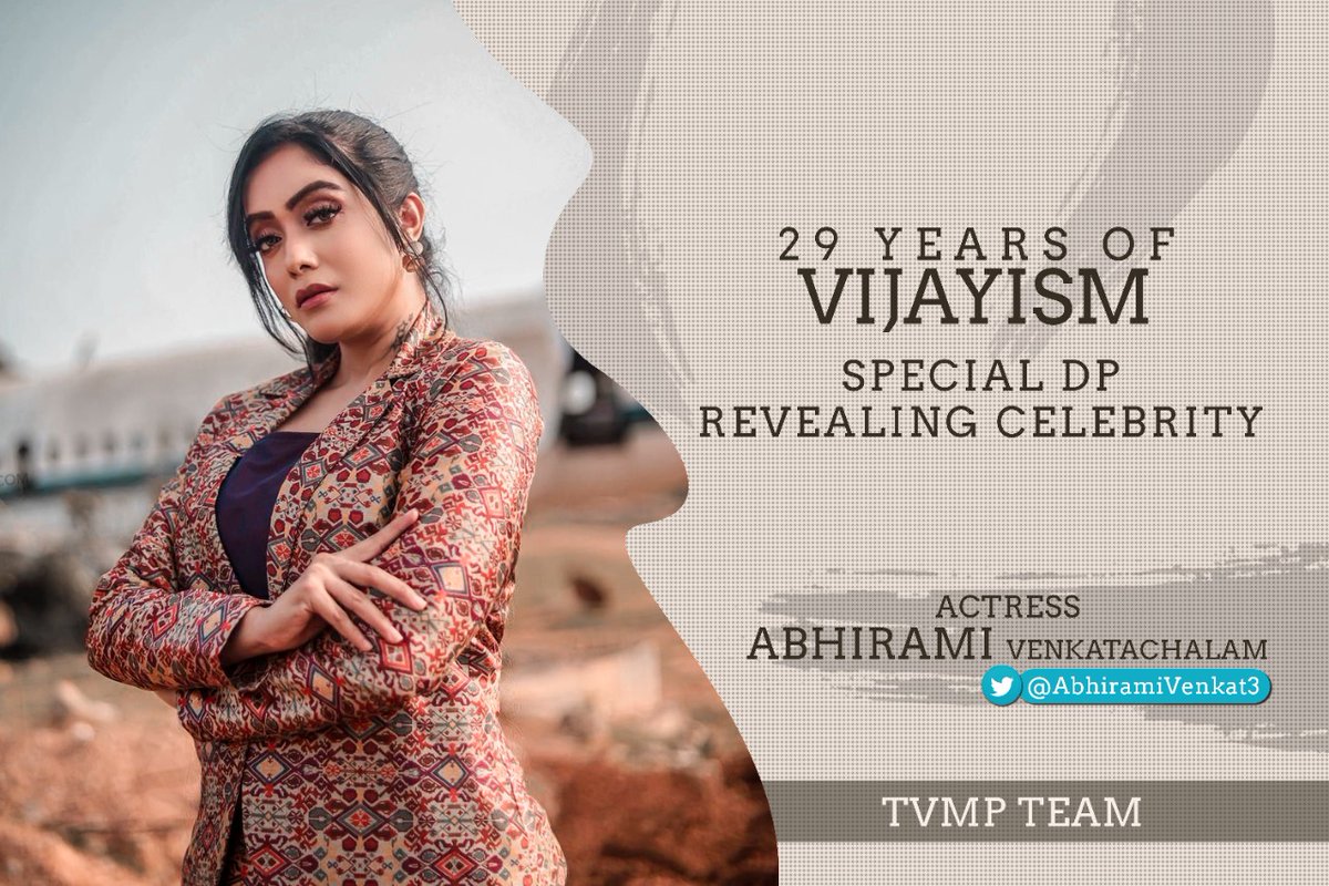 Official_Tvmp's tweet photo. Happy to Announce that our special dp for #29YearsOfVijayism to be Released by @thangadurai123 and @Abirami_Venkatesh

 For Many More Updates Stay Connected With @Official_Tvmp 

#Beast 
@actorvijay https://t.co/nzI8CNvcPe