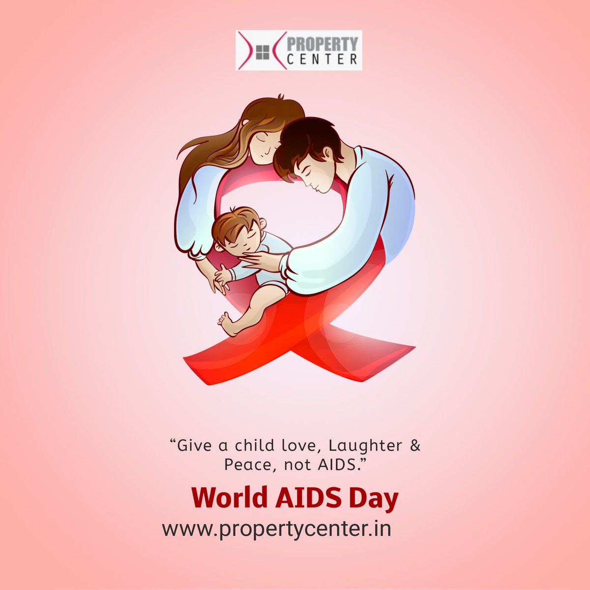 PropertyCenter3's tweet photo. On World AIDS Day, let us all pledge to be sympathetic and empathetic towards those who are fighting a battle against the disease.

#WorldAIDSDay #DecemberWish #aidsday #AIDSawareness #AIDSAwarenessWeek #aidsresearch #WorldAIDSDay #WorldAIDSDay2021 #Realestate #PropertyCenter https://t.co/qZG2fBoNJh