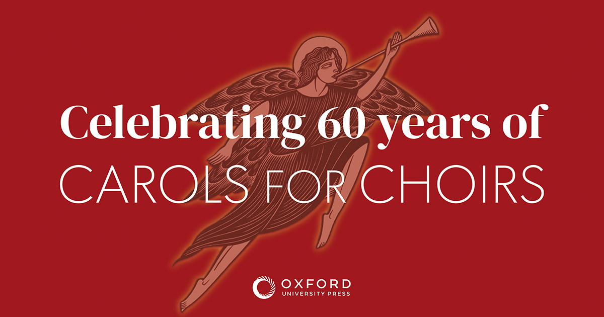 OUPMusic's tweet photo. ⭐This month we are celebrating #CarolsforChoirs60th!⭐

Look out for exciting content including archive materials tracing the history of the books, as well as videos from composers and choir directors sharing memories &amp; hidden gems from the series. https://t.co/y3SOolvjXy