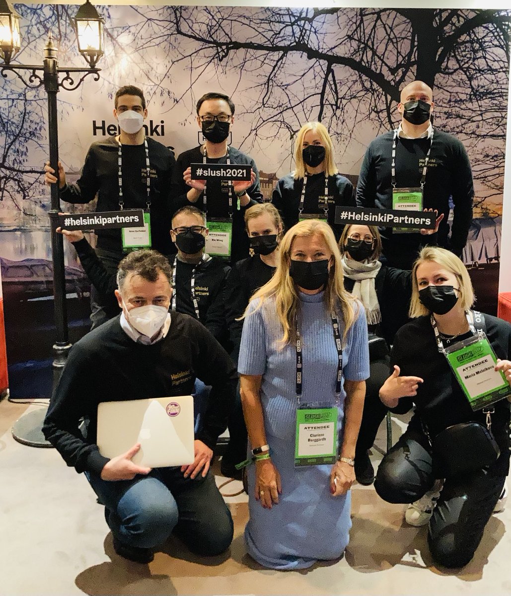 We are here to help you the opportunities you are looking for in #Helsinki. Excited to be finally as one joint ⁦<a href="/Hki_Partners/">Helsinki Partners</a>⁩ team. Hope to see you at #Slush2021 in the next two days.