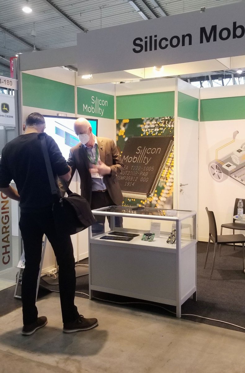 SiMobility's tweet photo. It's happening now at the Electric & Hybrid Vehicle Technology Expo Europe.
Chat with our experts Chris White and Ewald Liess at our booth 180 - Hall 4 to learn how we can improve energy efficiency of #EV and #HEV.
#semiconductor #OLEAsolution #energyefficiency #electricvehicles https://t.co/p9gKY3fq66