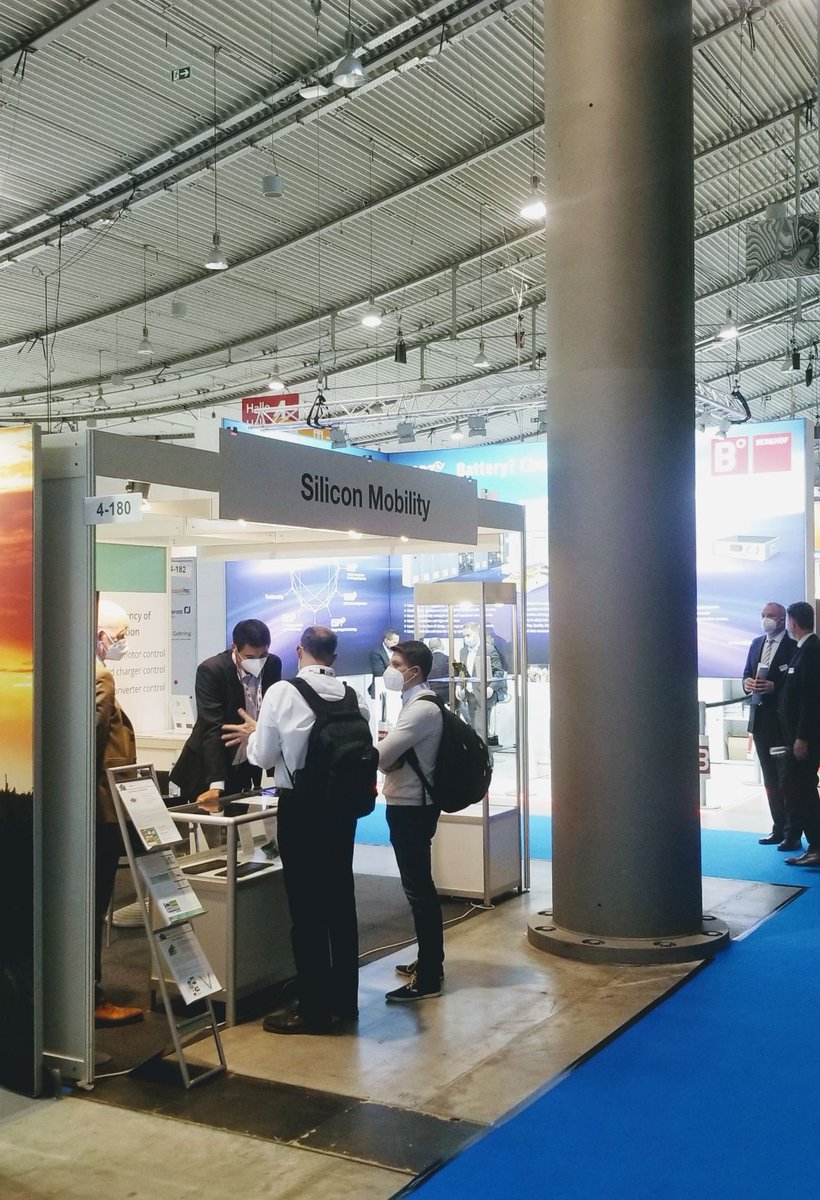 SiMobility's tweet photo. It's happening now at the Electric & Hybrid Vehicle Technology Expo Europe.
Chat with our experts Chris White and Ewald Liess at our booth 180 - Hall 4 to learn how we can improve energy efficiency of #EV and #HEV.
#semiconductor #OLEAsolution #energyefficiency #electricvehicles https://t.co/p9gKY3fq66