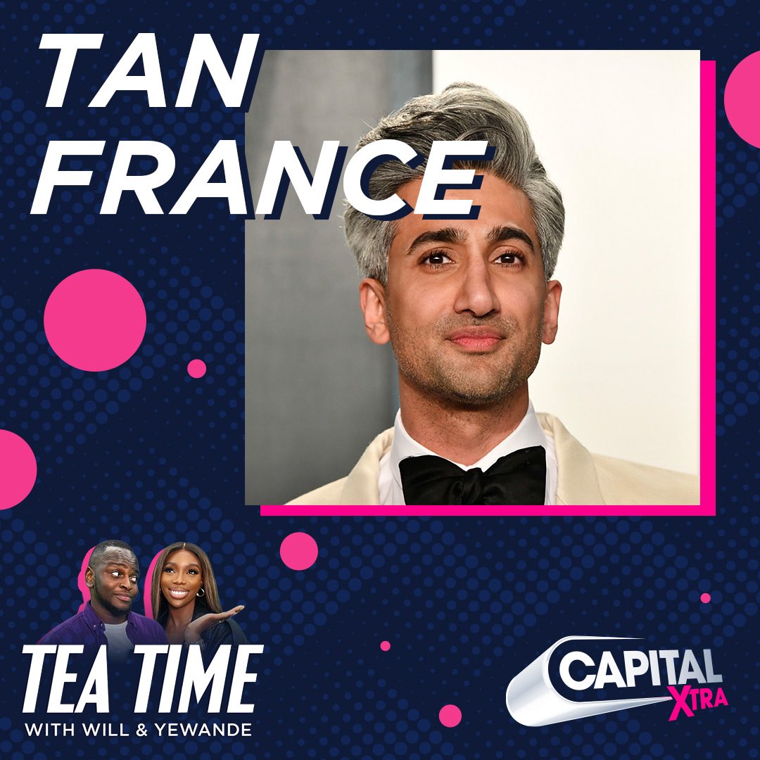 GlobalPlayer's tweet photo. The debut episode of 'Tea Time' with @Will_Njobvu &amp; @Yewande_Biala has just dropped on #GlobalPlayer 🎊 The brand new #podcast from @Global &amp; @CapitalXTRA sets the bar high with special guest @TanFrance. Listen &amp; subscribe today: https://t.co/zmxRyWa0RN #TeaTimePodcast https://t.co/a9oxTC7igp