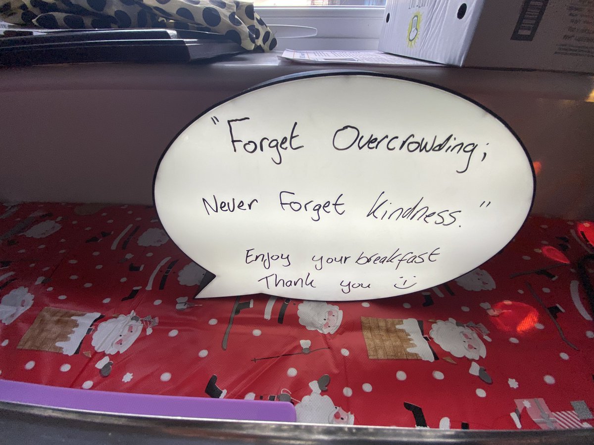 bronataaffe's tweet photo. Kindness month has officially begun in @EMedSligo for the month of December! 🎄🎅💙 Amazing breakfast by @patrickjgall #Emedsligokindness2021 #randomactofkindness @saoltagroup @paulreiddublin @GeorginaKilcoy3 @kakharris @pounderexpress @fergal_hickey @ainzmitchell @mohamedqotb1 https://t.co/6qArevI5qW