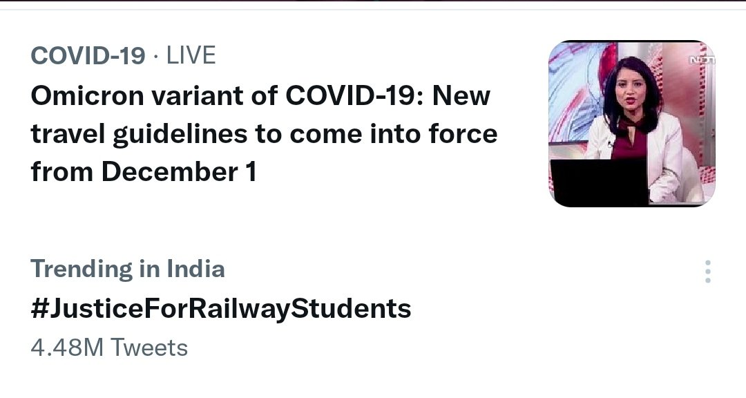 Ajay_nagar_1's tweet photo. Just some tweet needed for 5M.

Keep retweeting guys. 

#JusticeForRailwayStudents https://t.co/6HLUKXUzH0