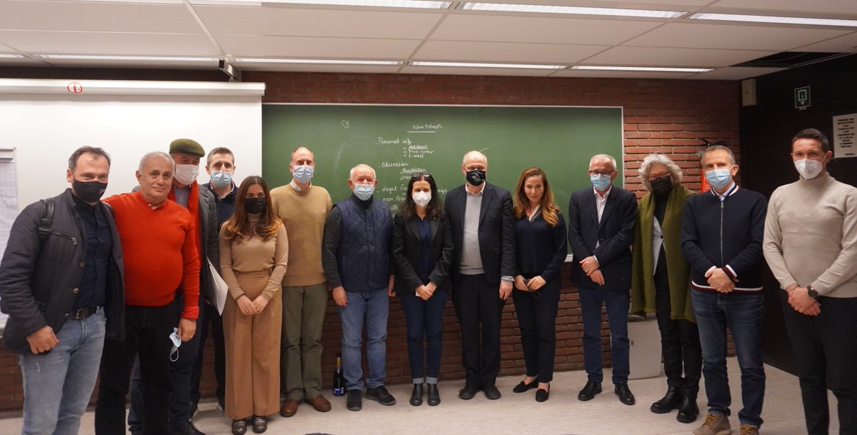 OSCEinAlbania's tweet photo. #qualityjournalism #mediamatters #mediadevelopment #factchecking

The @EUinAlbania -funded #MediaInFocus project implemented by the @OSCEinAlbania  supported a peer-to-peer exchange of professors from #Tirana #University’s Journalism Department&amp;their counterparts at @ULBruxelles. https://t.co/mPct3ZVfLe