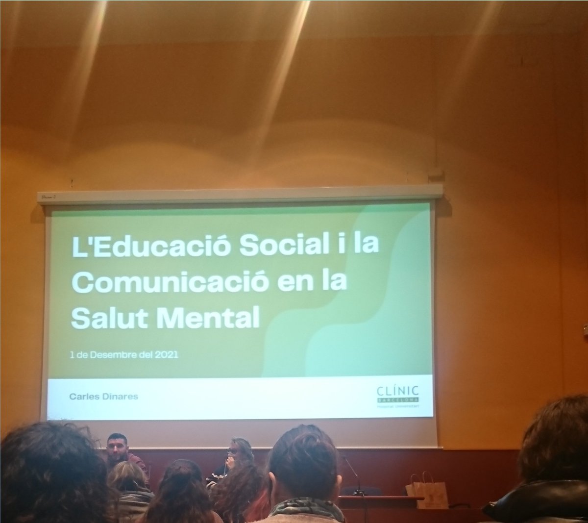 berta_codina's tweet photo. Avui tenim la última xerrada 📣📣l'Educació social i la comunicació en la Salut Mental #comubm2 portada per Carles Dinares https://t.co/3dKDiSJQ8Z