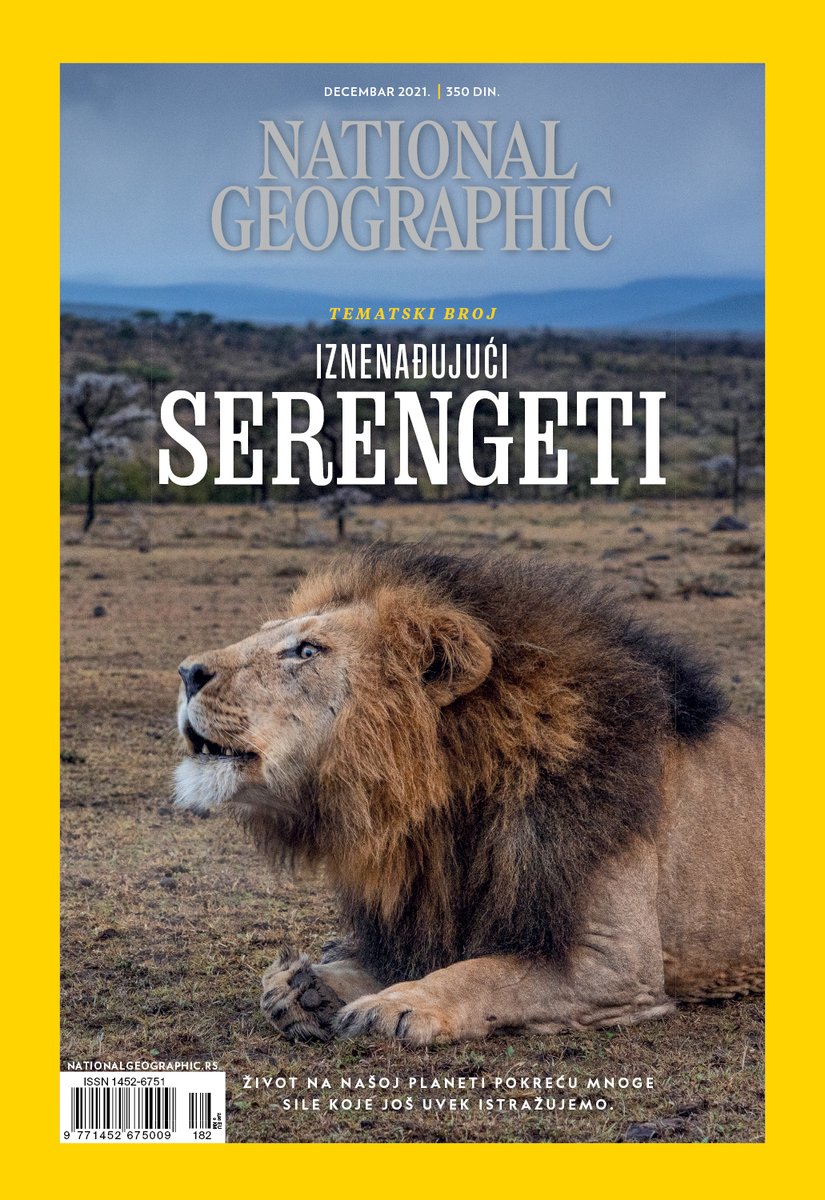IgorRill's tweet photo. National Geographic Srbija #182
Započeli smo šesnaestu godinu postojanja. https://t.co/r7gjQBfp1J