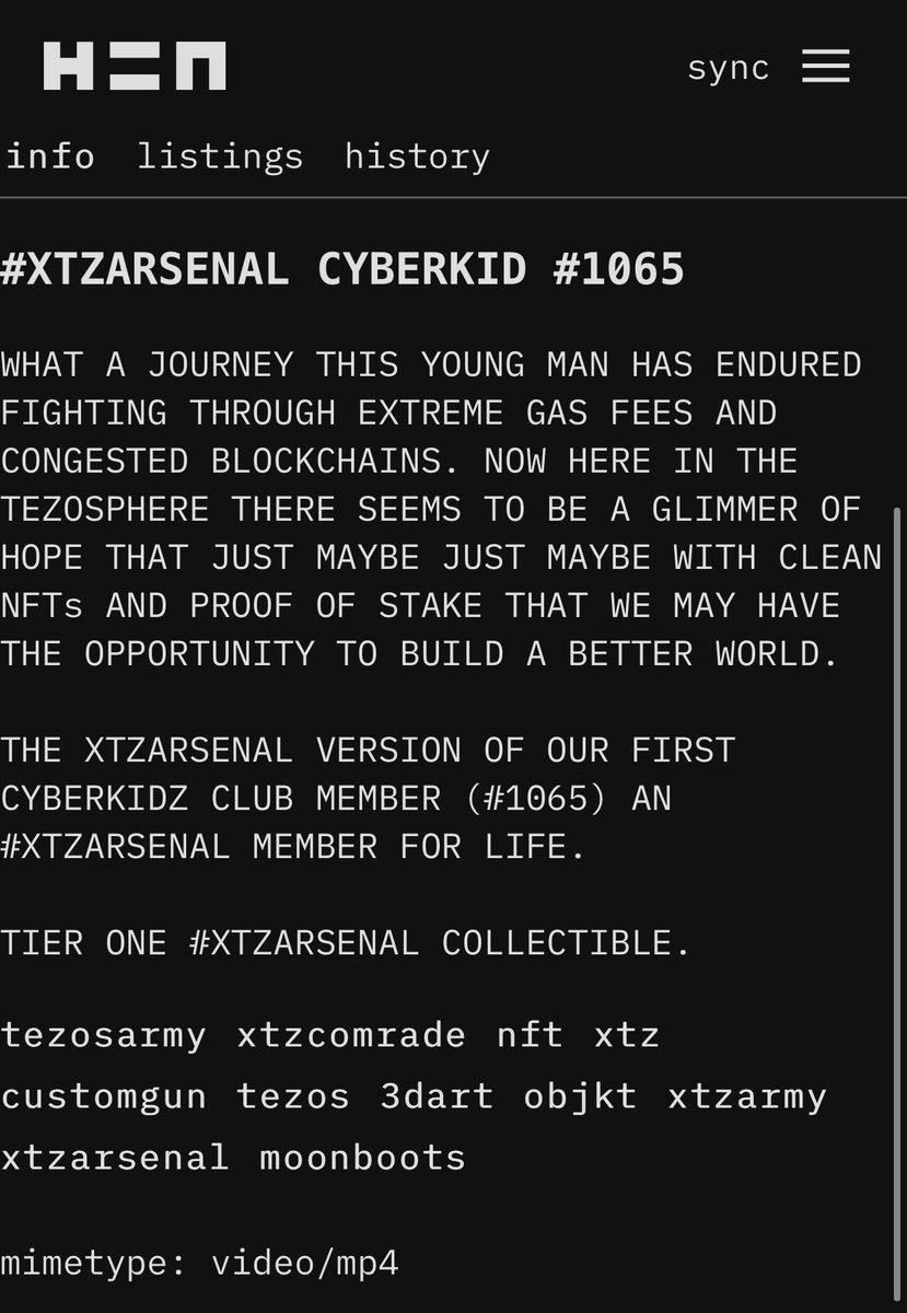 XTZARSENAL's tweet photo. OH YEA!!!!!๐ฅ๐ฅ๐ฅ๐ฅโ๐พ๐ฏ THIS GUY IS READY TO TAKE DOWN SOME BEARS!! ๐ป๐ซ๐ฆ๐ช
https://t.co/3EPxFdp7z3
@cyberkidzclub @objktcom @Manitcor
#XTZARMY #XTZCOMRADE #NFT #CLEANNFT #TEZOSART #NFTCommunity #XTZ #XTZARSENAL #HEN #hicetnunc #TEZOS #TEZOSMARKETING #DIGITALWORLDORDER https://t.co/lw8jcKCono