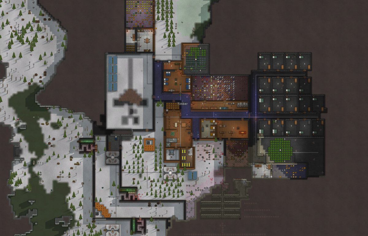 mkalamalami's tweet photo. We forgot the dog 😱 #rimworld https://t.co/nUrIbaFsoQ
