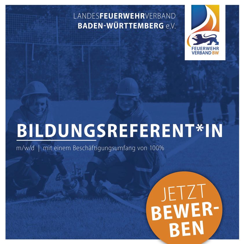 LFV_BW's tweet photo. Wir suchen Verstärkung!
#Stellenangebot #Feuerwehr #BadenWuerttemberg #jugendfeuerwehr #STELLE #filderstadt
Mehr Infos gibt’s unter: https://t.co/biZTpVXX5x https://t.co/LJC5on8e8h