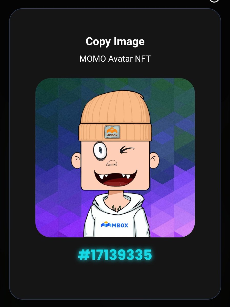 cryptomat99's tweet photo. @MOBOX_Official Let's go ma boi https://t.co/s9BZCCjK0a