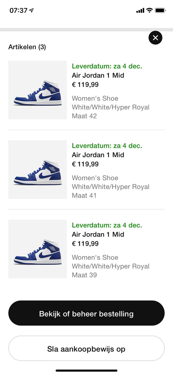 jordan 1 mid maat 42