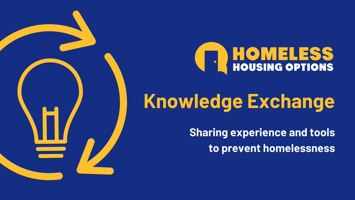 We are looking to work with frontline advice services to take part in our new homelessness Knowledge Exchange 💡 programme.

If your organisation works in disability, older people or veterans - please contact us 📧 to find out more! bit.ly/32MaWvi