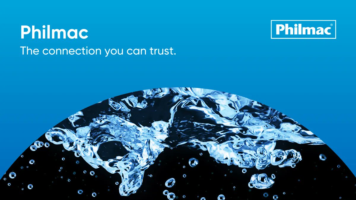 At Philmac, we are the market leader for plastic water pipe fittings and valves. Meaning whatever your application or project requirements, you can rely on us to provide a connection you can trust.

View our full product range, here: buff.ly/3tawB9l. #water #pipework