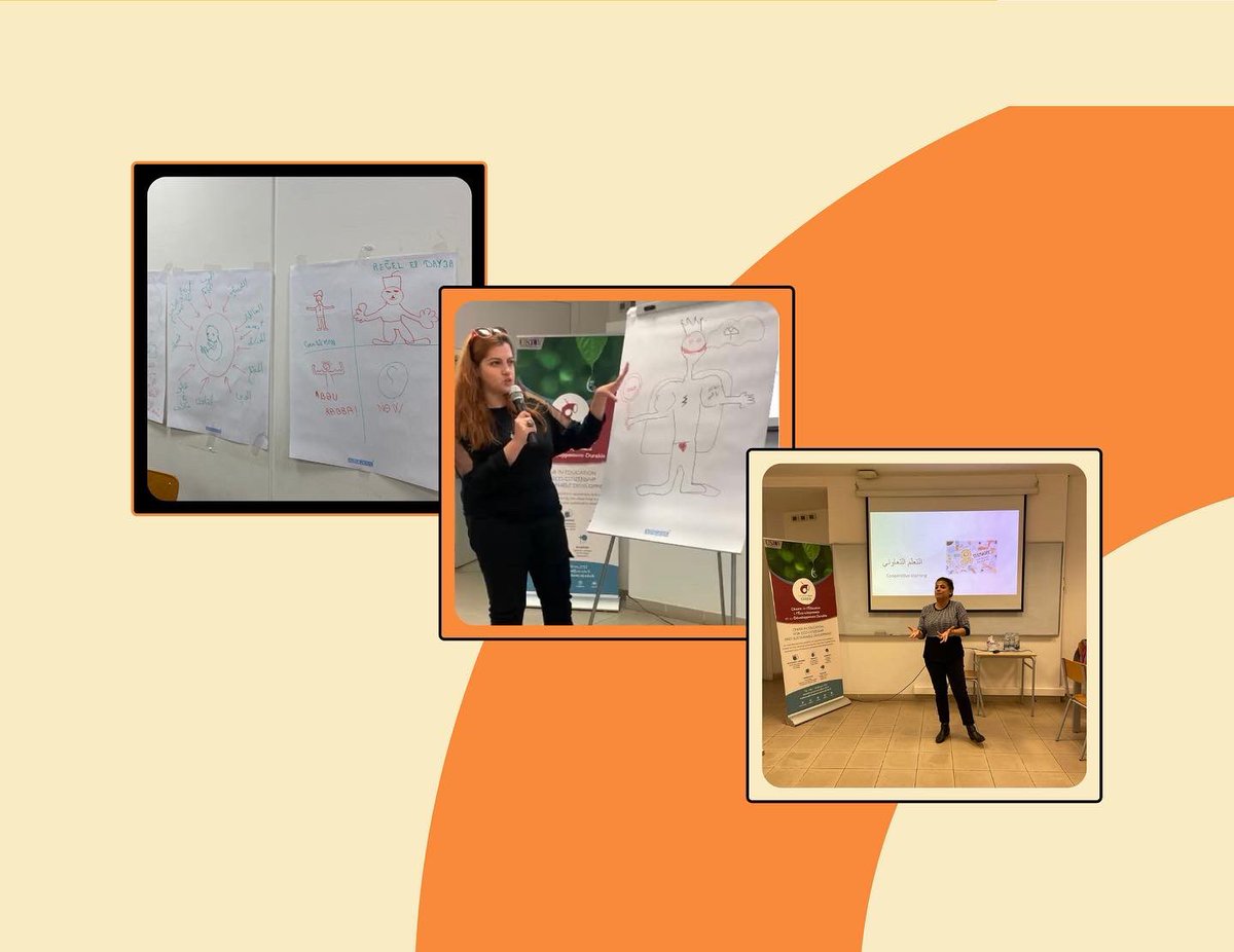 ceedd_usj's tweet photo. GBV training of trainers Workshop 🧡

The trainees are highly motivated and are eager to learn more and more everyday ! 
@UNFPALebanon 
#learning #GenderBasedViolence #SDGs #genderstudies https://t.co/6wHVStJqg4