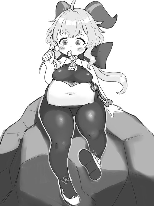 甘雨が小さいころ清心パクパク坂道コロコロ真君だったのかわいい 