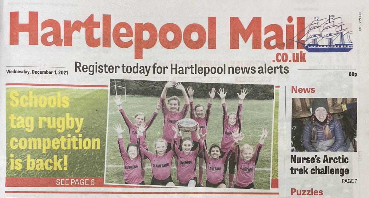 Clavering PESSPA Programme tweet media