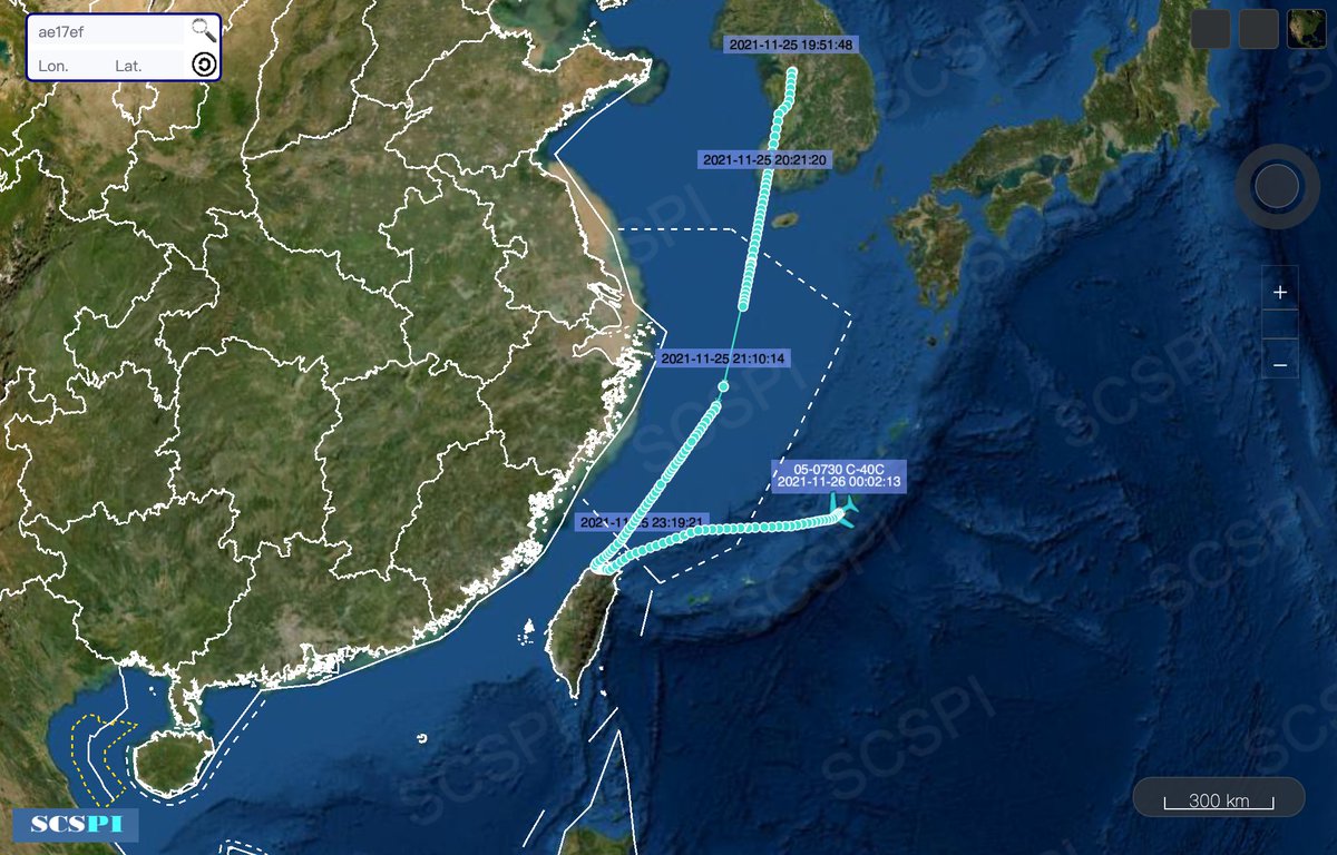 SCS_PI's tweet photo. Tension's also simmering over #Taiwan.
USS Milius, USN P-8A #AE6832 transited the sensitive #TaiwanStrait; two US military aircraft carrying US Congress members landed in Taiwan. https://t.co/ySkWd3pKnH