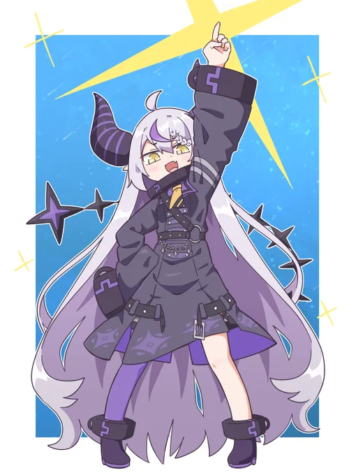 #laplus_great 
#Laplus_Artdesu 

刮目せよ!!!!🛸💜 