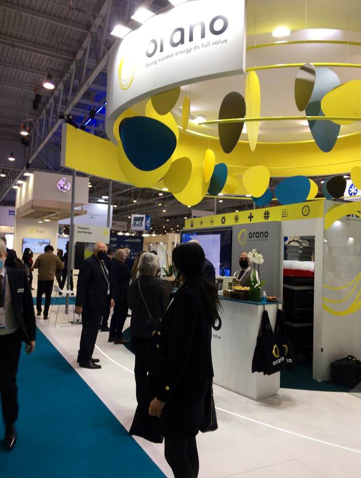 Je suis ravie d’avoir pu échanger avec les entreprises du Cotentin et de Normandie, au salon mondiale du nucléaire #WNE2021. Je continuerai à me mobiliser pour l’énergie nucléaire qui demeure la seule voie qui permettra à la France d'atteindre la neutralité carbone d'ici 2050.