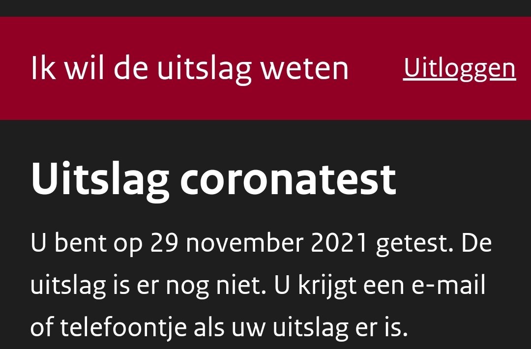 suzeh_'s tweet photo. Hoe lang gaat dit nog duren? #ggd #duurtlang https://t.co/Li5emz0wwo