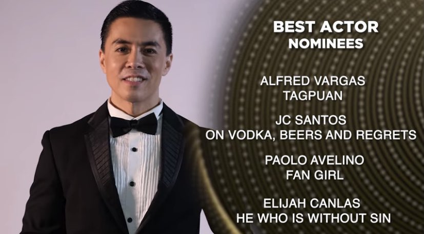 PinoyBLSeries's tweet photo. To the best actor of his generation, @elijahcanlas_, congratulations on your Best Actor nomination at the 69th FAMAS Awards 👍🏼 #ElijahCanlasFamasBestActor 

Watch here: https://t.co/vyK3EpbaK0 https://t.co/LSnxSMsoAJ