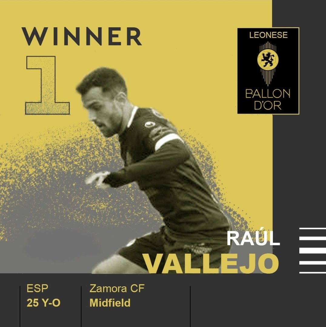 No había ninguna duda 😌

¡¡Muchas felicidades, ahora sí, primer #BalondeOro leonés <a href="/RaulVallejo_10/">Valleee</a>!! 🦁