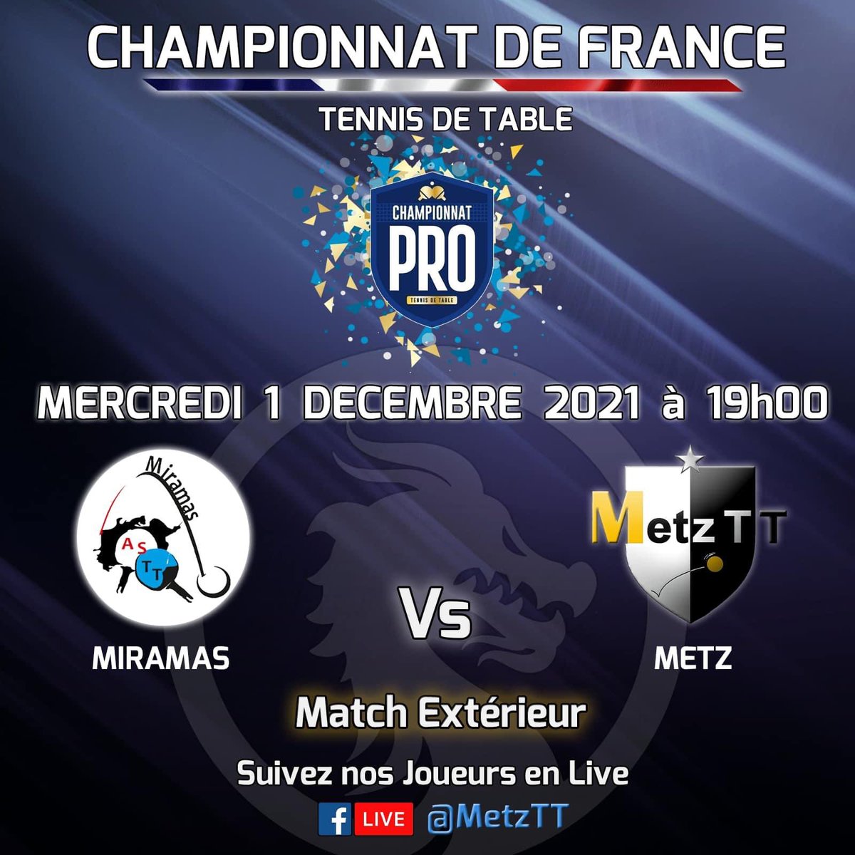 Metz Tennis de Table tweet media