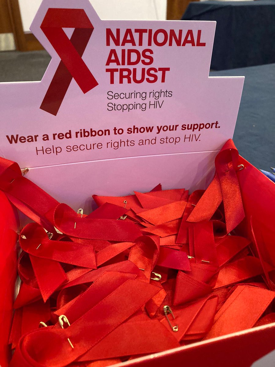 britsocimm's tweet photo. It's #WorldAIDSDay

Today we reflect on the incredible progress from the past 40 years, the important contribution from #immunology research in the fight against #HIV &amp; the work ahead

Join #RockTheRibbon to show your support for people living with HIV &amp; raise awareness https://t.co/5aVRInwAX3