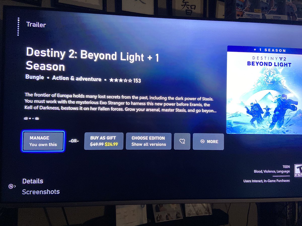 24HourGamer's tweet image. @XboxSupport hey I got the destiny 2 beyond +season 1 for $25 because the deluxe version is $42. Then I got the destiny 2 with season. now the deluxe version pops up for only 20 bucks now? If I could of got the deluxe that comes with more for 20 I would of got that. This a glitch