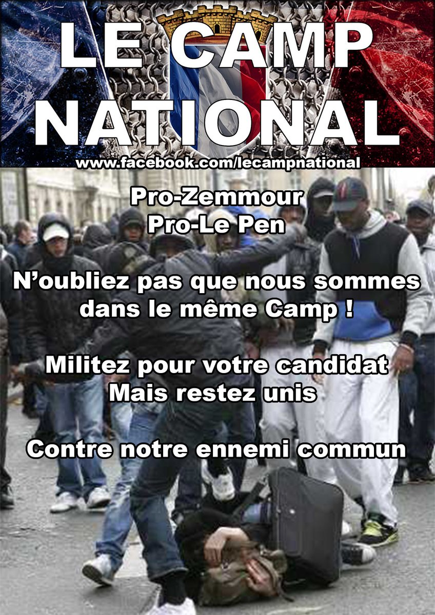JuniorGuibole's tweet photo. INFO🚨Mes amis patriotes🇨🇵 je le répète encore je trouve cela franchement dommage de donner du grain à moudre à nos opposant!Arrêtez un peu de cracher sur les patriotes #proZemmour ou #promarine et bien d'autres! Respectez-vous entre vous! Rappelez-vous que l'ennemi c'est Macron! https://t.co/MjnfburjvY