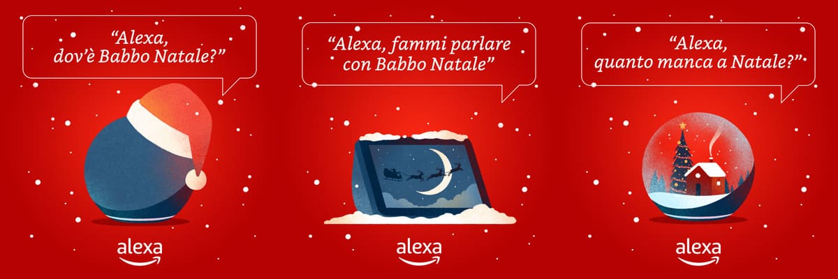 CeotechI's tweet photo. “Alexa, fammi parlare con Babbo Natale”
-
#22HBG #AI #Alexa #Amazon #AmazonAlexa #AmazonItalia #AmazonMusic #AssistenteVocale #Avvento #BabboNatale #Christmas #Cloud #Italia #Lapponia #Musica #Natale #Notizia #SantaClaus #SkillAlexa #Tech #TechNews

https://t.co/TgWYde1FgT https://t.co/QLS3yoPlAb