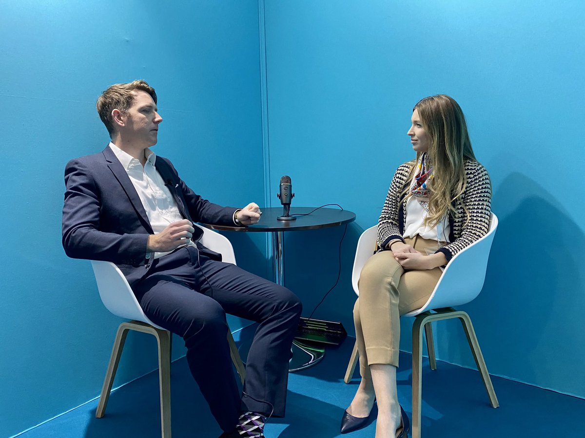 Rory O’Sullivan, North American CEO of <a href="/MoltexEnergy/">Moltex</a>, in conversation with <a href="/MSBrech/">Michelle Sinclair Brechtelsbauer</a> on Titans at #WNE2021