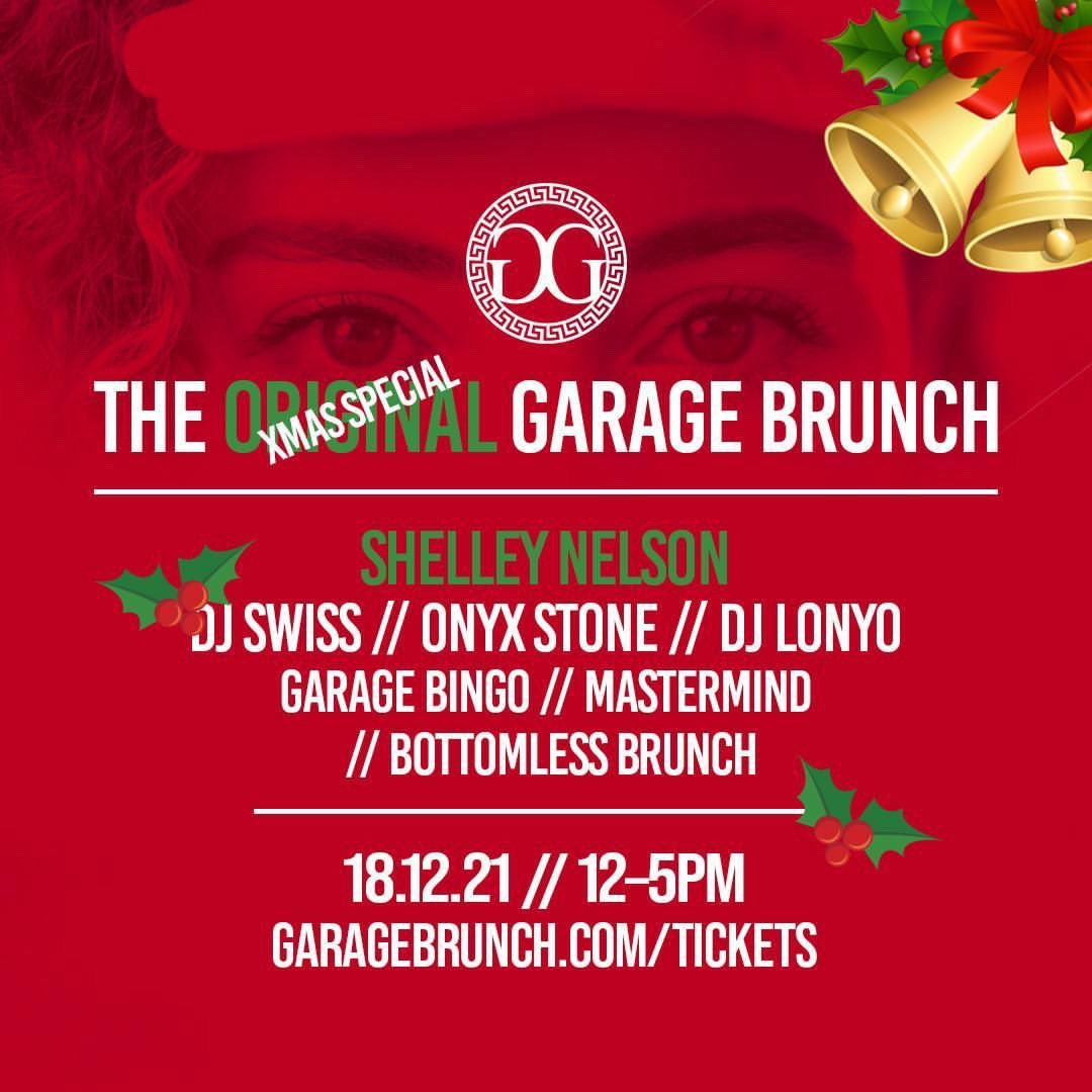 Christmas Special garage brunch! Sounds good to me 😊