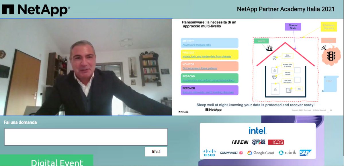 channelcity.it (@channelcity) on Twitter photo L'approccio multilivello ai #ramsonware di @commvault <a href="/NetApp_Italia/">NetApp Italia</a> #netapppa2021 #cloudjourney #moderndatacenter #dataprotection #cloud #datafabric #partner @FranzRusso <a href="/MilenaLazzaroni/">MILE Milena Lazzaroni</a> L'approccio multilivello ai #ramsonware di @commvault <a href="/NetApp_Italia/">NetApp Italia</a> #netapppa2021 #cloudjourney #moderndatacenter #dataprotection #cloud #datafabric #partner @FranzRusso <a href="/MilenaLazzaroni/">MILE Milena Lazzaroni</a>