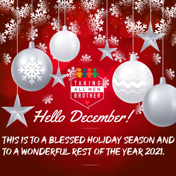 Happy #newmonth #december #takingallmenbrother #tameb #peace #interfaith