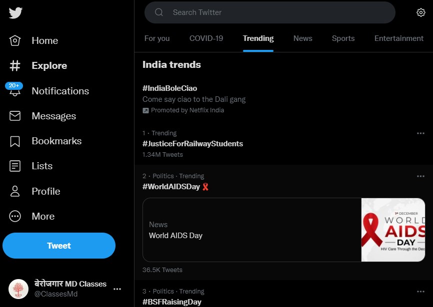 ClassesMd's tweet photo. #JusticeForRailwayStudents is trending at #1 with more than 1.34 million tweets, keep it up..!! https://t.co/kE7kd6In3D