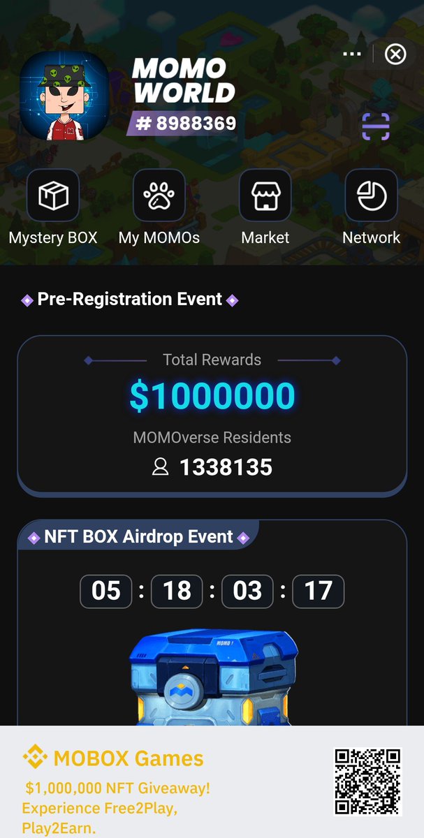 abmarven's tweet photo. Mobox free nft https://t.co/b6VSETB3BR