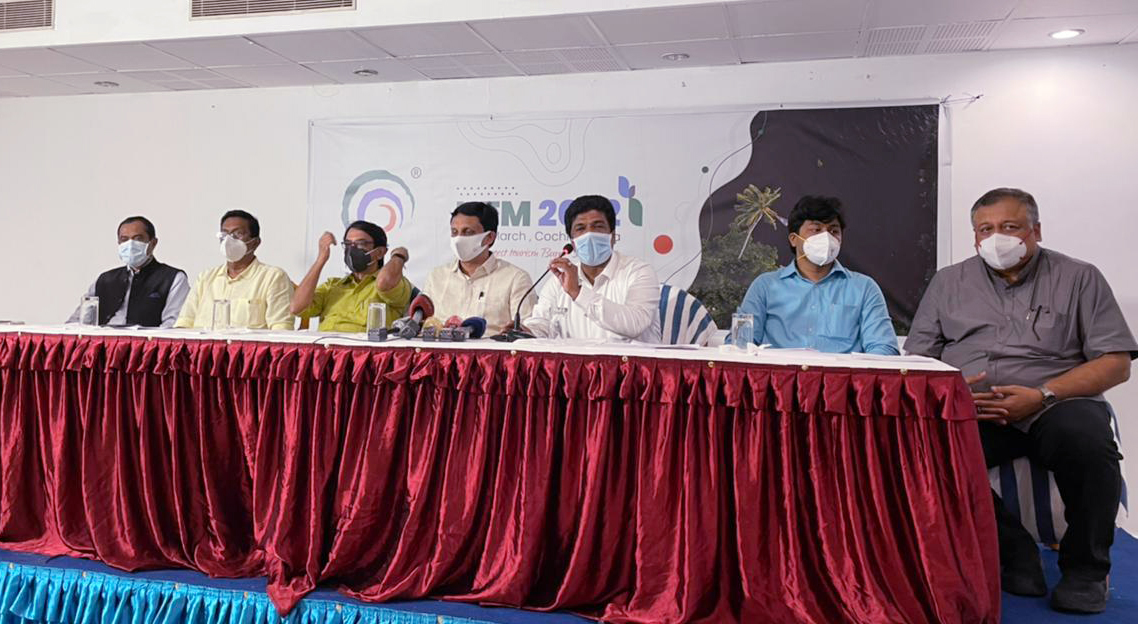 BabyMathew1's tweet photo. KTM Press Meet by Tourism Minister Shri. Mohammed Riyas. https://t.co/zgqZ6YohbV