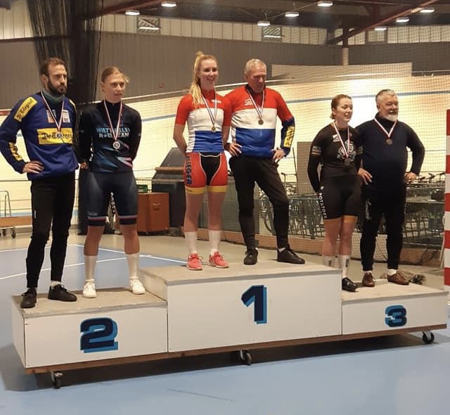 MarcaBultink's tweet photo. Tessa Dijksman werd dit weekend Nederlands Kampioen bij het NK Derny voor vrouwen van de KNWU @xTTessaaax https://t.co/bFq1DUbcCq