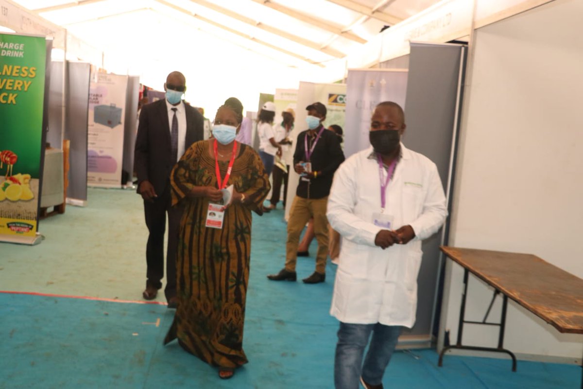 Posing for a photo with the Makueni County First Lady H.E Nazi Kivutha (in the middle) who visited our booth during the just concluded 7th Annual Devolution Conference in Wote. She is the patron of EMUKA Moringa Farmers Cooperative Society Limited.